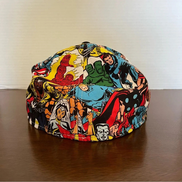 Marvel Comics Character Graphic Fitted Baseball Cap Hat Size small 2010 EUC - Picture 7 of 8